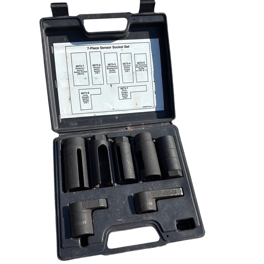 Speciaty STINGER Deep Socket Set For Sensors Switches 7 Piece Set 4673